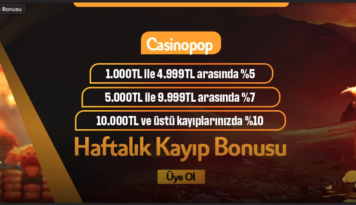 Casinopop bonuslar
