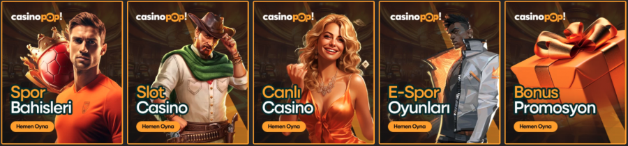 Casinopop oyunlar